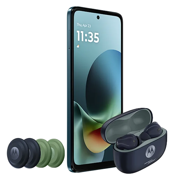 moto g play - 2026 and FREE moto buds 2 plus and moto tag 4-pack