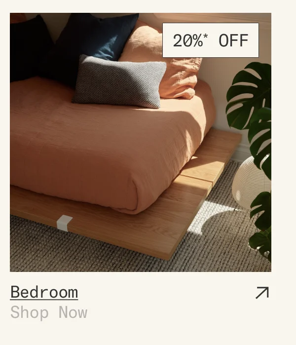 Save 20%* on Bedroom
