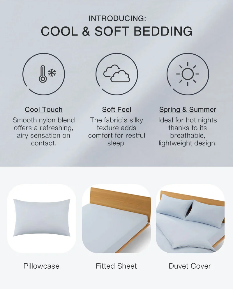 Shop Cool and Soft Bedding