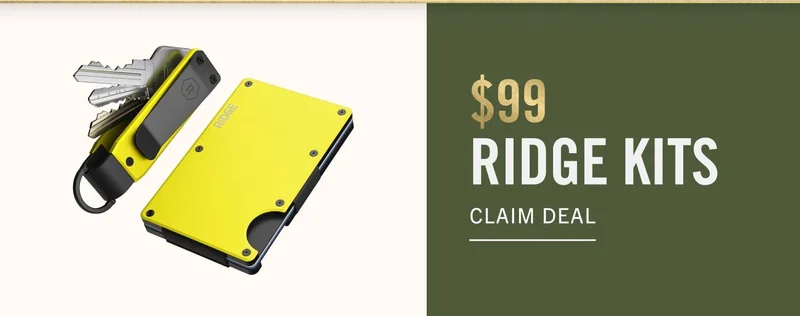 Claim Deal: $99 Ridge Kits