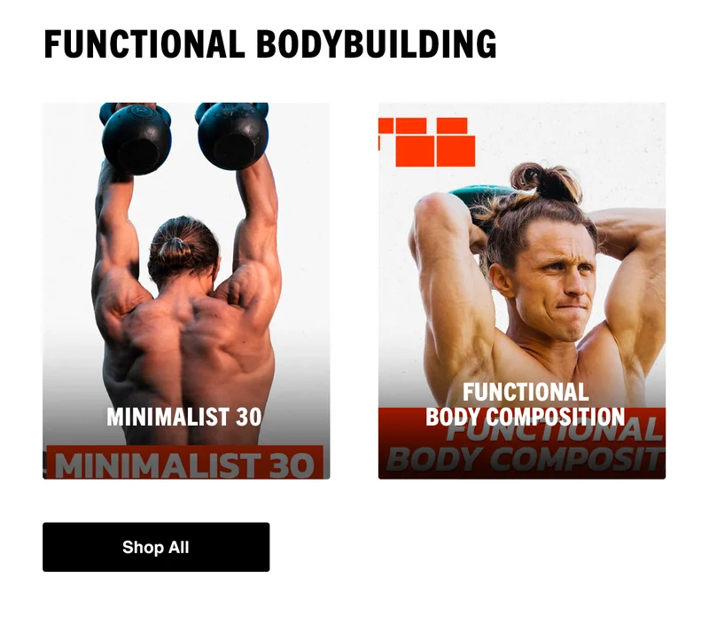 Functional Bodybuilding - Shop All