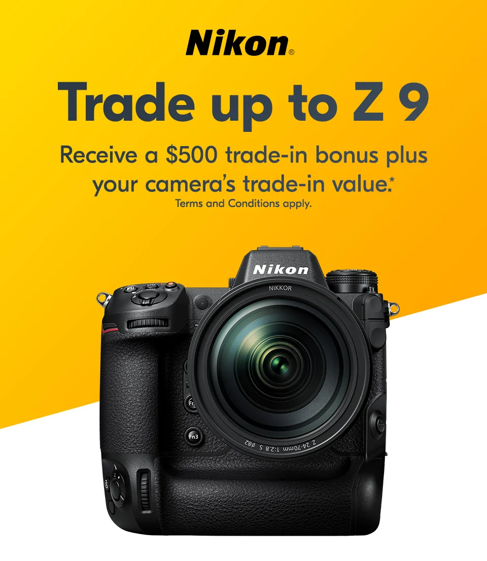 Nikon | Trade up to Z 9 | $500 reade-in bonus| Z 9 Body Only