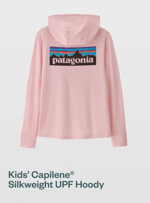 Kids Capilene Silkweight UPF Hoody