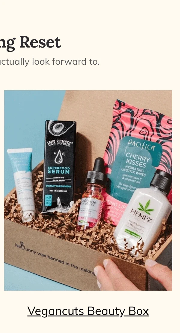 Vegancuts Monthly Beauty Box