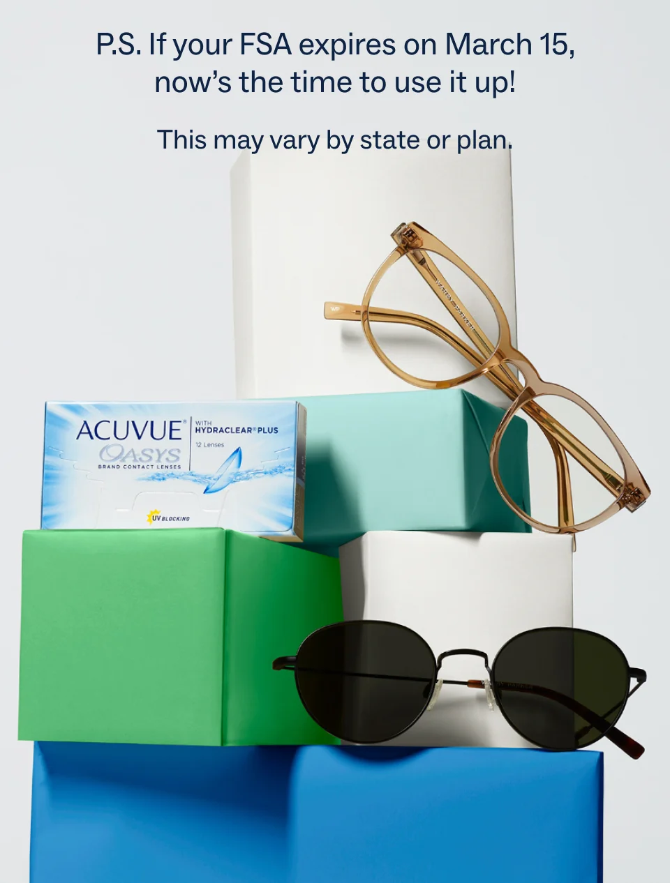 If your FSA expires on March 15, now's the time to use it up!
