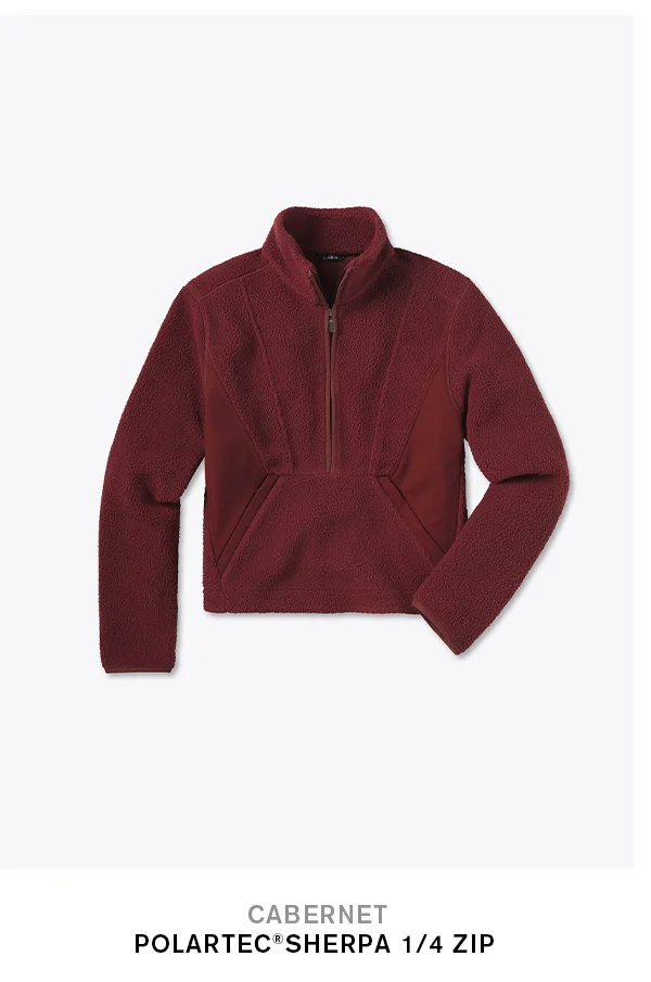Polartec® Sherpa 1/4 Zip