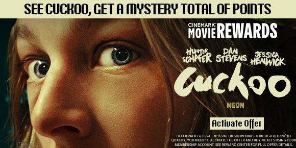 SEE CUCKOO, GET A MYSTERY TOTAL OF POINTS | ACTIVATE OFFER >