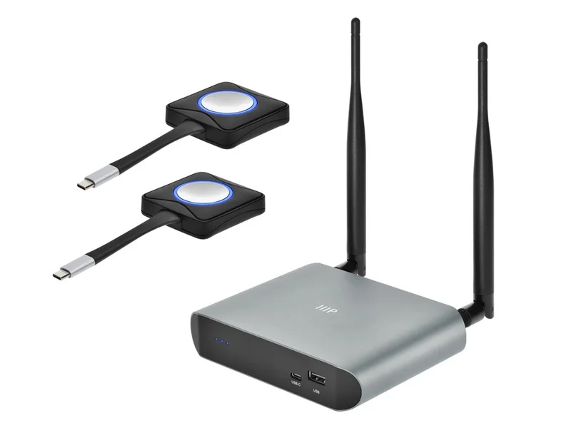 One-Click USB-C Wireless 4K Conferencing Presentation System