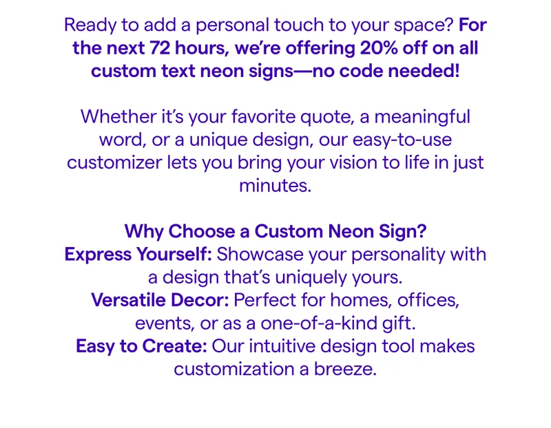 Ready to add a personal touch to your space?