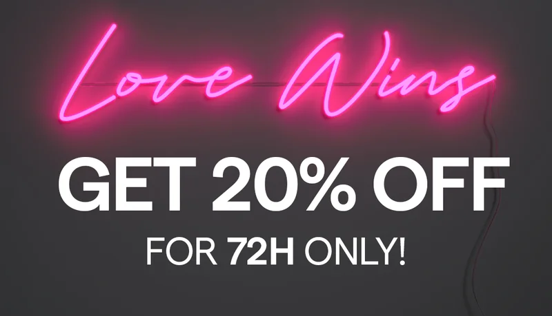 GET 20% OFF