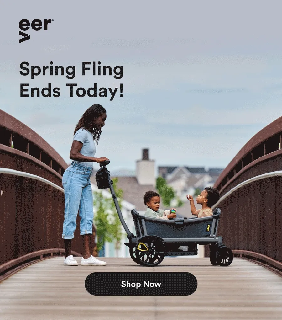 spring fling ends today! - shop now