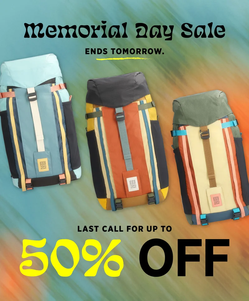 Memorial Day Sale  - Up to 50% Off