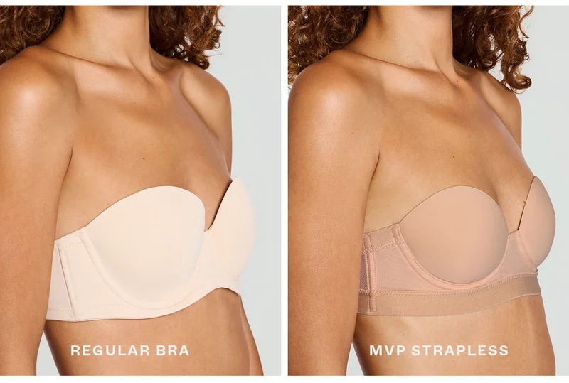 Regular Bra vs. MVP Strapless
