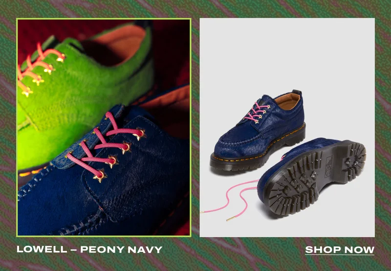 Awake NY Lowell Peony Navy