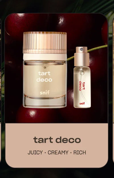tart deco juicy • creamy • rich
