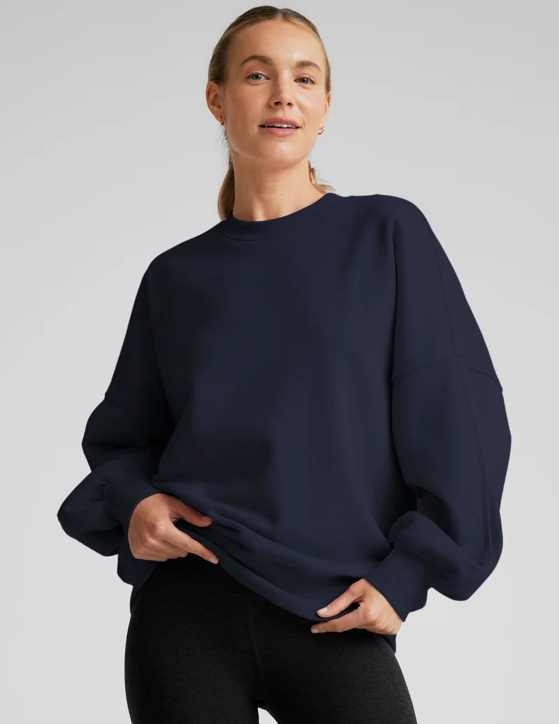 Image of Solstice Fleece Oversized Sweatshirt