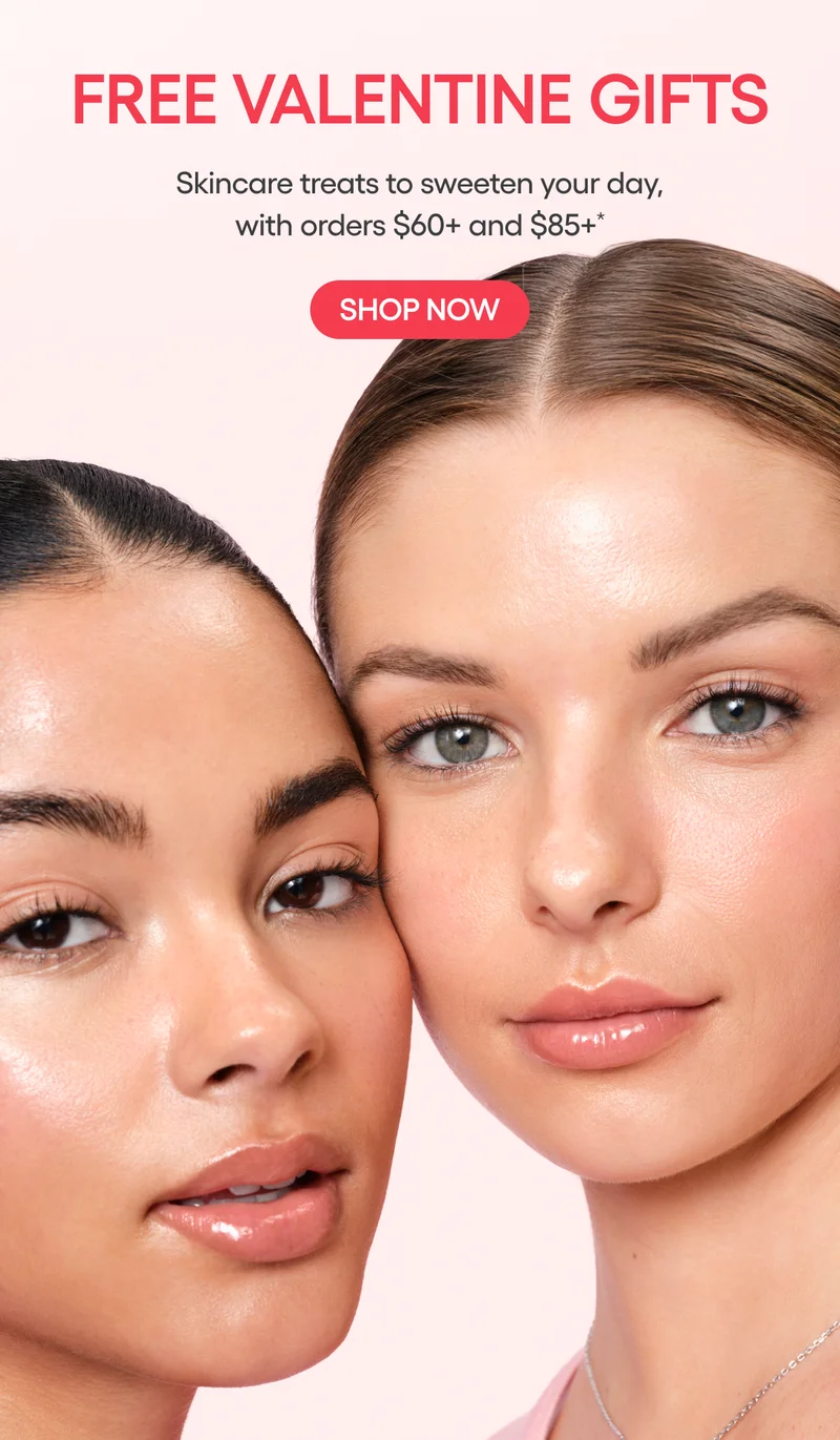 FREE VALENTINE GIFTS WITH ORDERS $60+ AND $85+