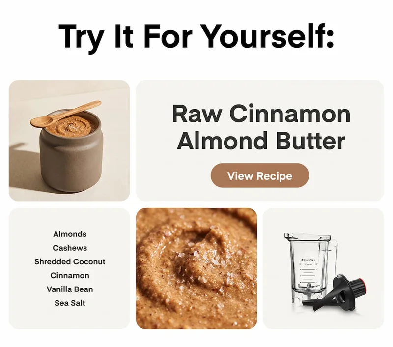 Try it for yourself—Cinnamon Almond Butter