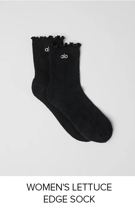 WOMEN'S LETTUCE EDGE SOCK