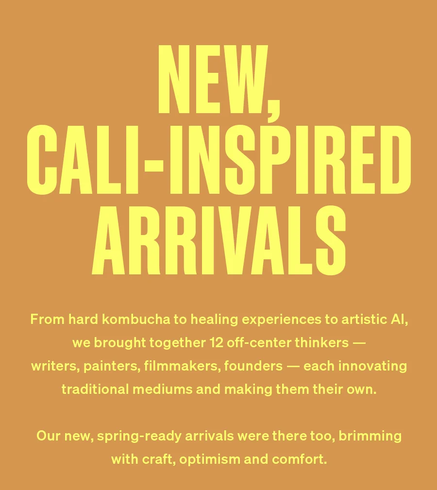 New Arrivals