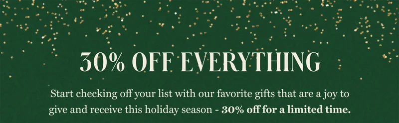30% Off Everything