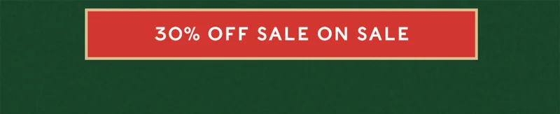 30 OFF SALE ON SALE