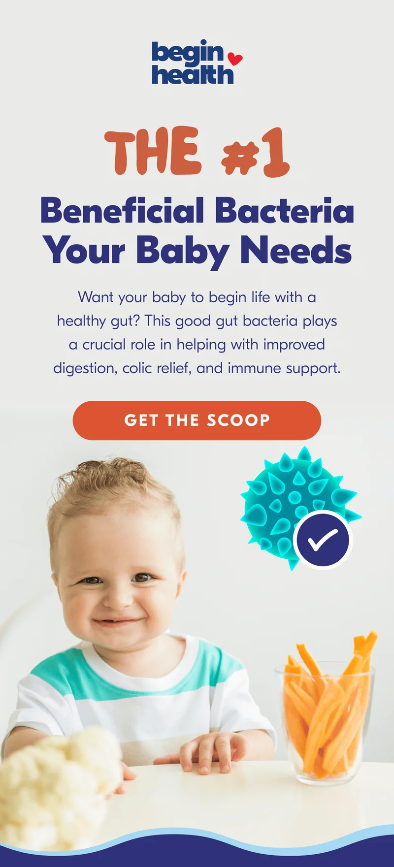 The #1 Beneficial Bacteria your baby needs.