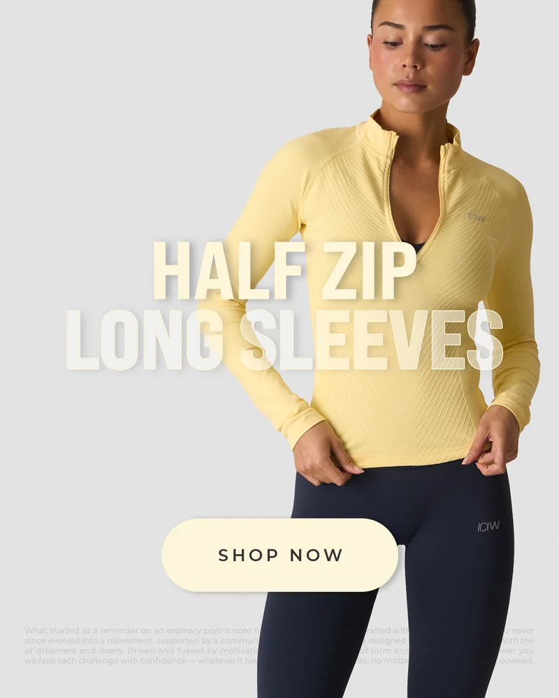 OUR POPULAR HALF ZIP LONG SLEEVES