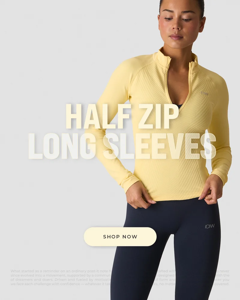 OUR POPULAR HALF ZIP LONG SLEEVES