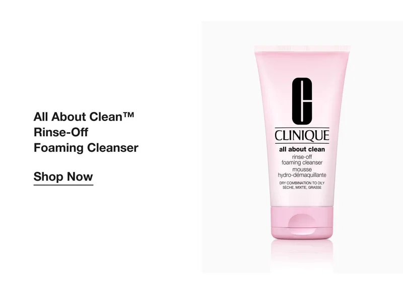 Clinique All About Clean™ Rinse-Off Foaming Cleanser | Shop Now