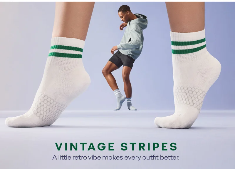 VINTAGE STRIPES. A little retro vibe makes every outfit better.