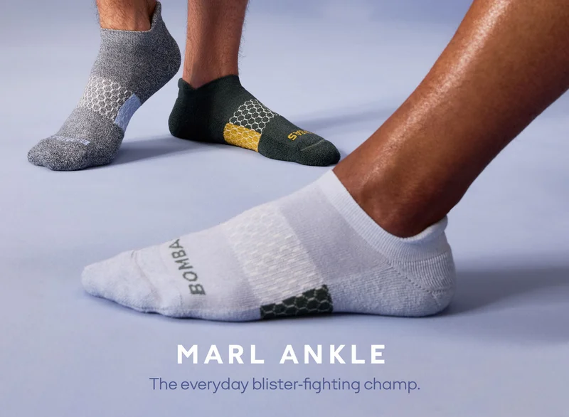 MARL ANKLE. The everyday blister-fighting champ.