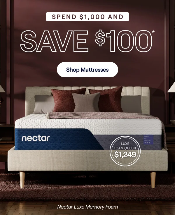 Spend $1,000 & Save $100*