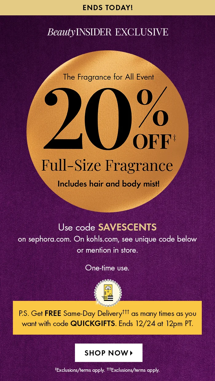 Shop fragrance