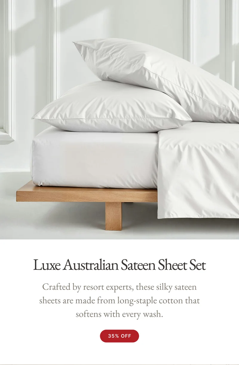 Luxe Australian Sateen Sheet Set