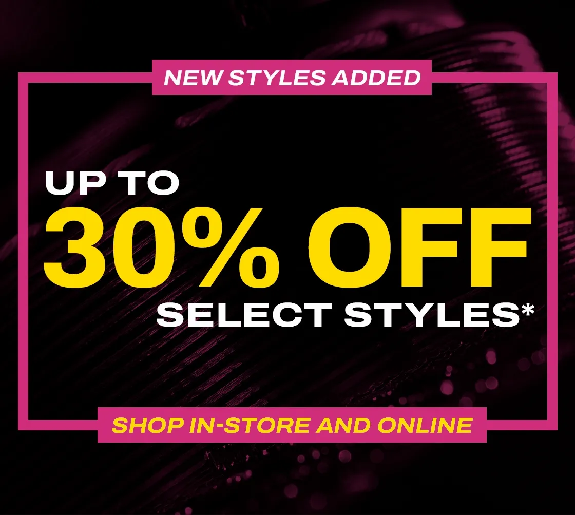 Shop new styles in our end of season sale