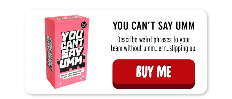 You cant say umm