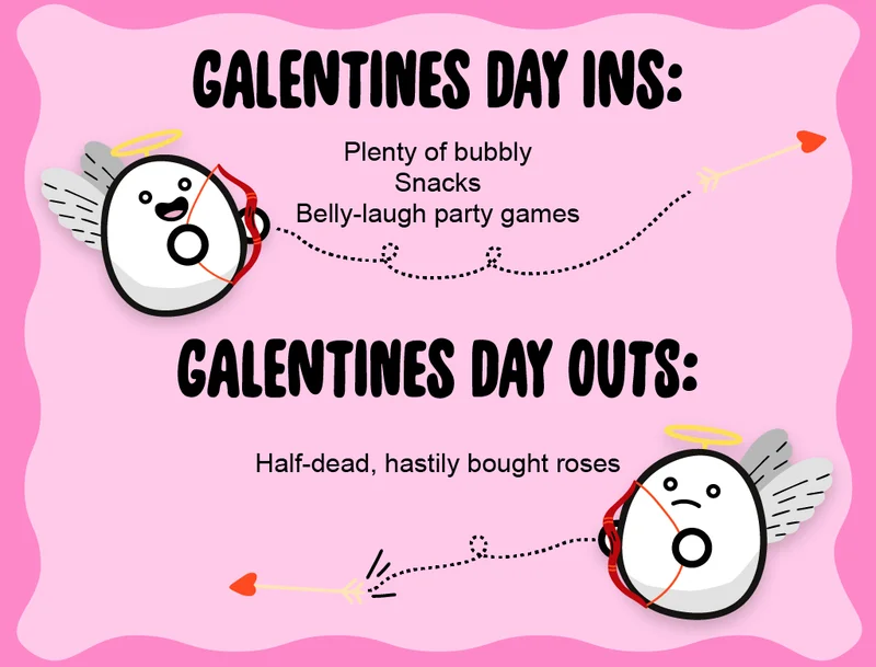 Galentines Day ins and outs