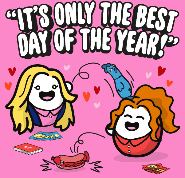 "It's only the best day of the year!"