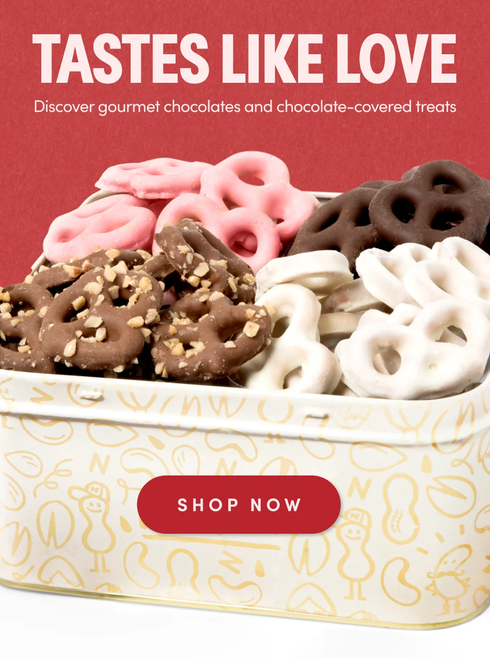 Nuts.com FIND THE ONE; Our Valentines Day Gift Guide is here! Shop Now