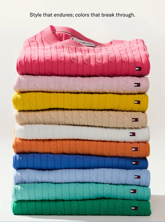 Style that endures; colors that break through.
