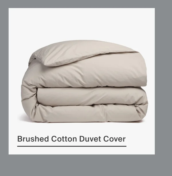 Shop Brushed Cotton Duvet Cover