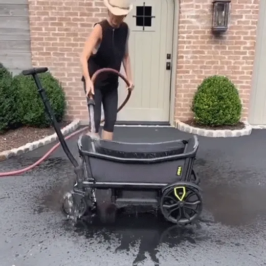 hose-washable gear!