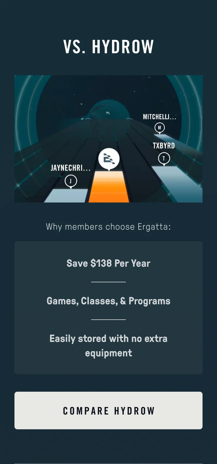 Ergatta vs the Competition