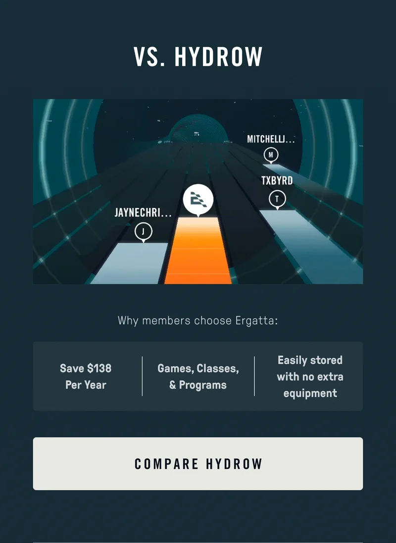 Ergatta vs the Competition