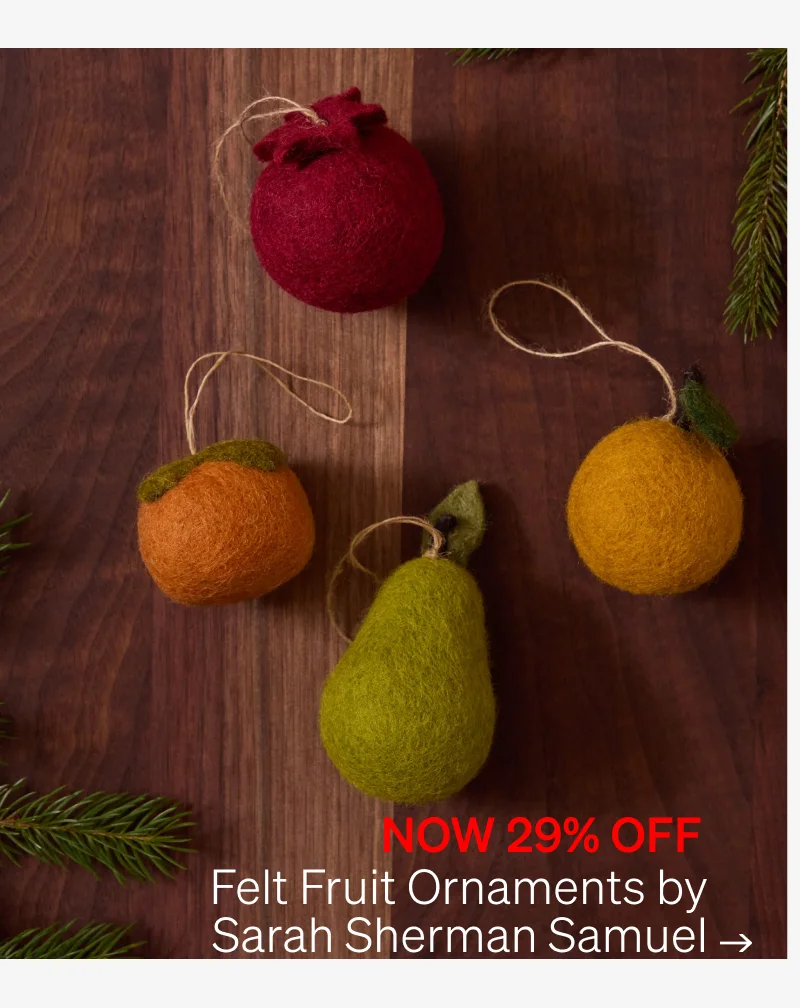 Shop Felt Fruit Ornaments
