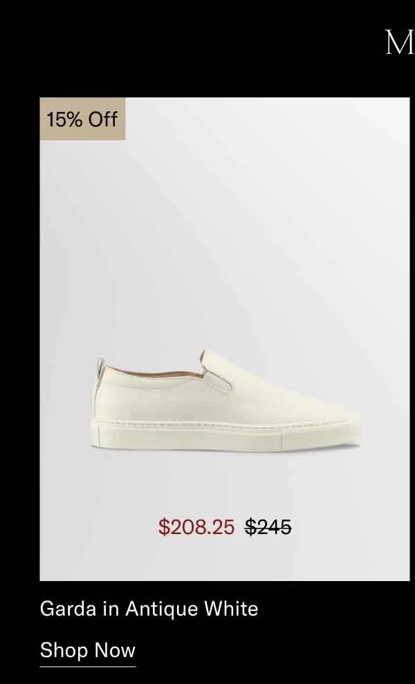 Garda in Antique White 15% OFF-Shop Now