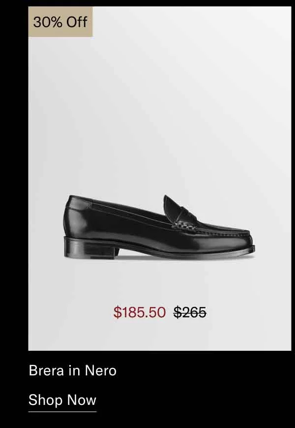 Brera in Nero 30% OFF- SHOP NOW