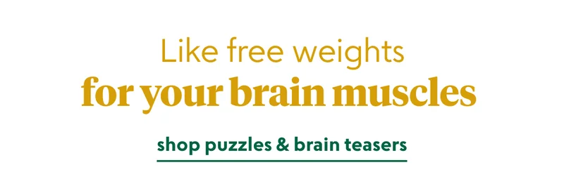 shop puzzles & brain teasers