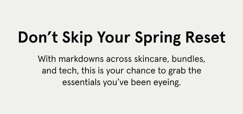 Savings on Skincare